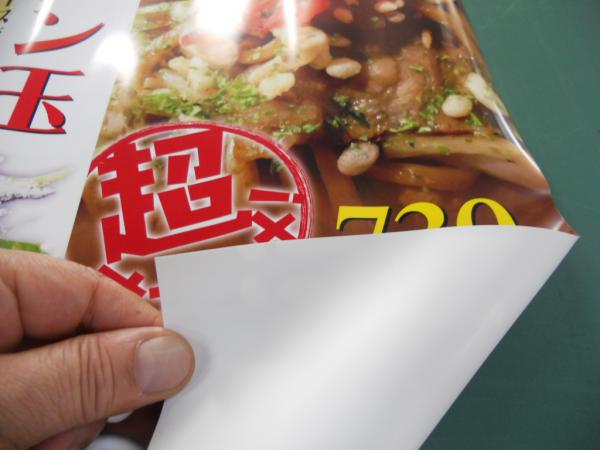 合成紙+タペストリーセット(ラテックスインク刷り)の商品参考画像